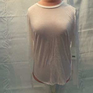 Long sleeve white Vine shirt